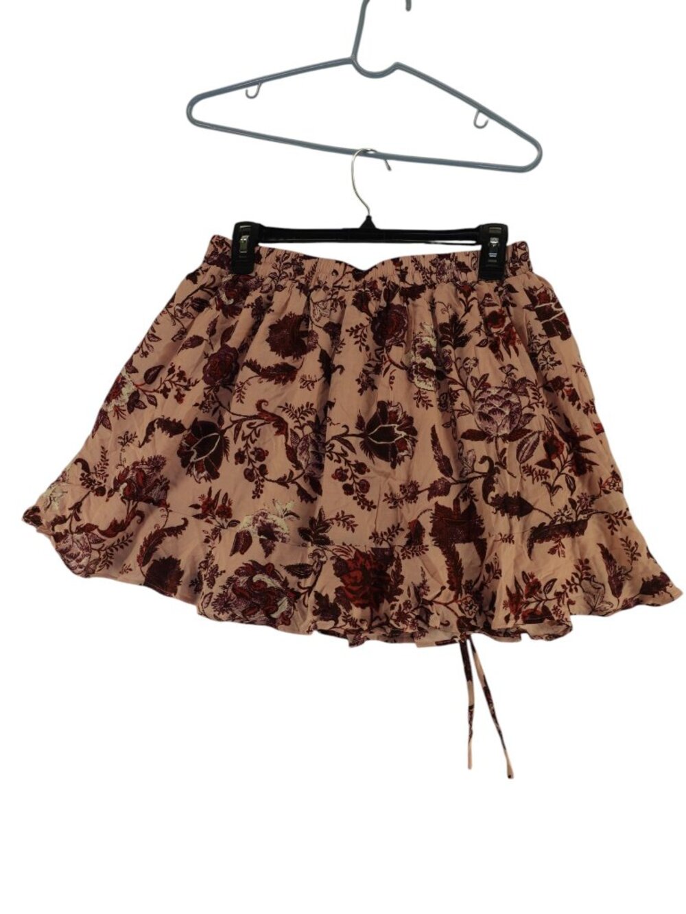 Women's Ever After Mauve Floral Skirt spring and summer cute outfit size M NWT